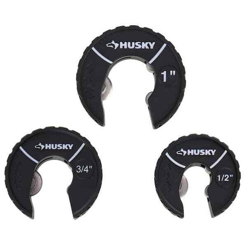 Husky 1006 598 955 Close Quarters Automatic Tube Cutter 3-Piece Set with Case