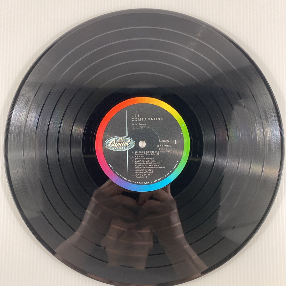 Les Compagnons De La Chanson Capitol Records T-10227 Mono | eBay