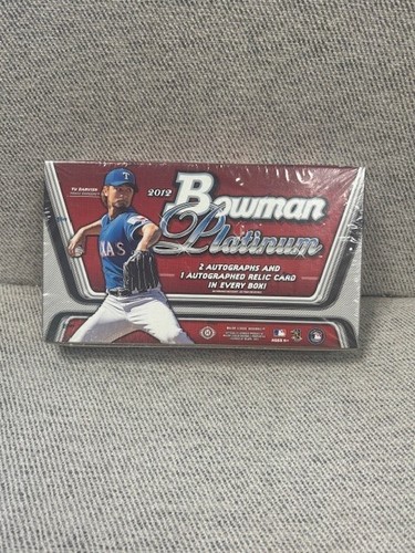 2012 Bowman Platinum Baseball Hobby Box - 3 Hits
