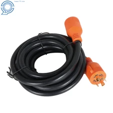 30 Amp 15 Feet Generator Extension Cable NEMA L14-30 P/R 10 Gauge up to 7500W