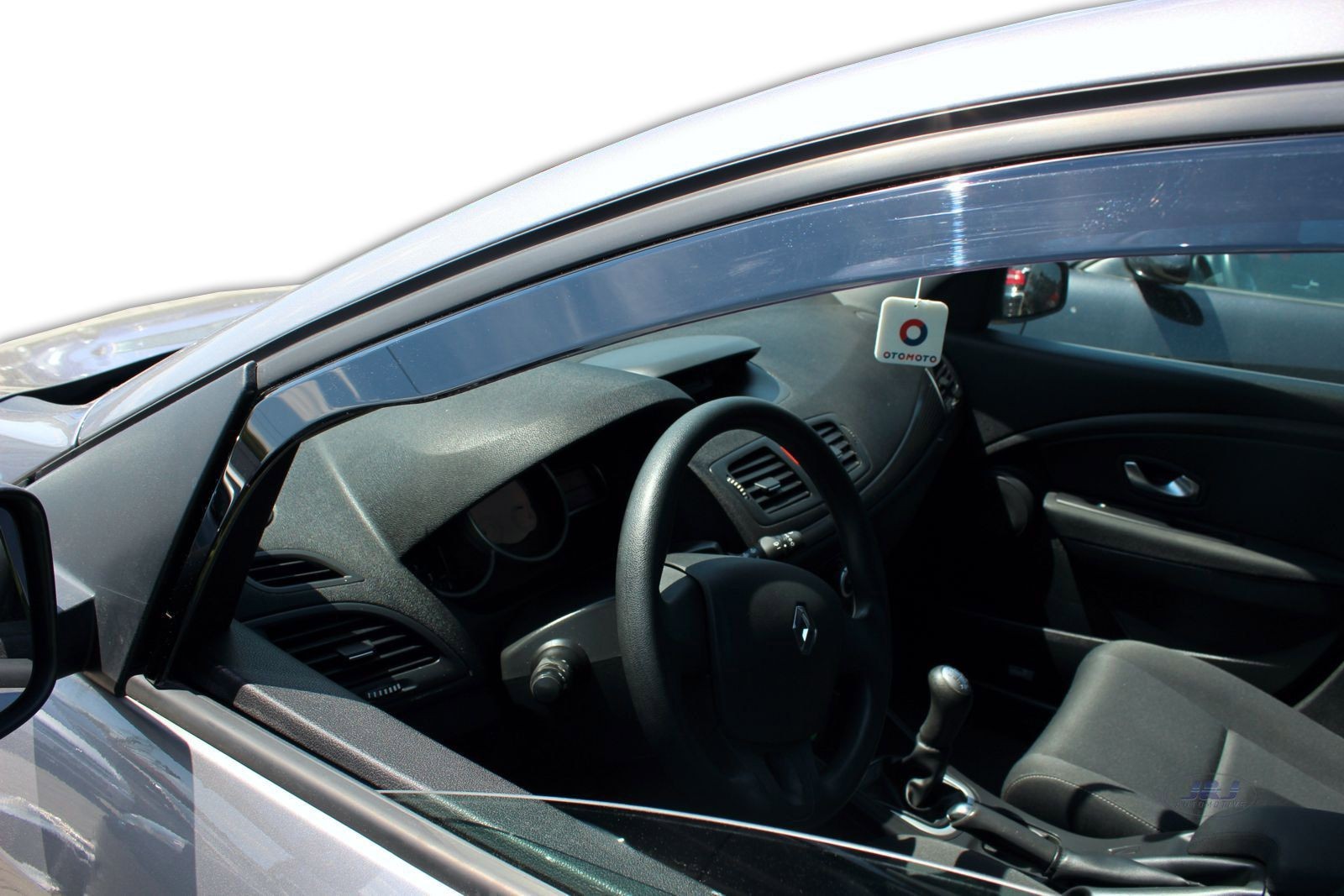 TO FIT Renault Megane mk3 HTB 2008 2016 wind deflectors 4pc TINTED