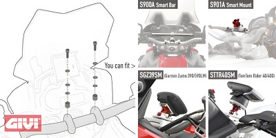 Montagekit GiVi für Smart Bar S900A oder der Smart Mount S901A