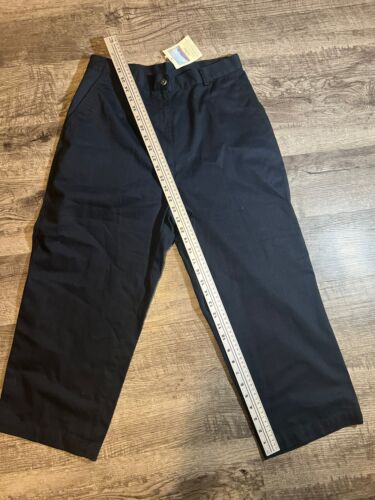 LL Bean Wrinkle-Free Black Pants Women Size 12