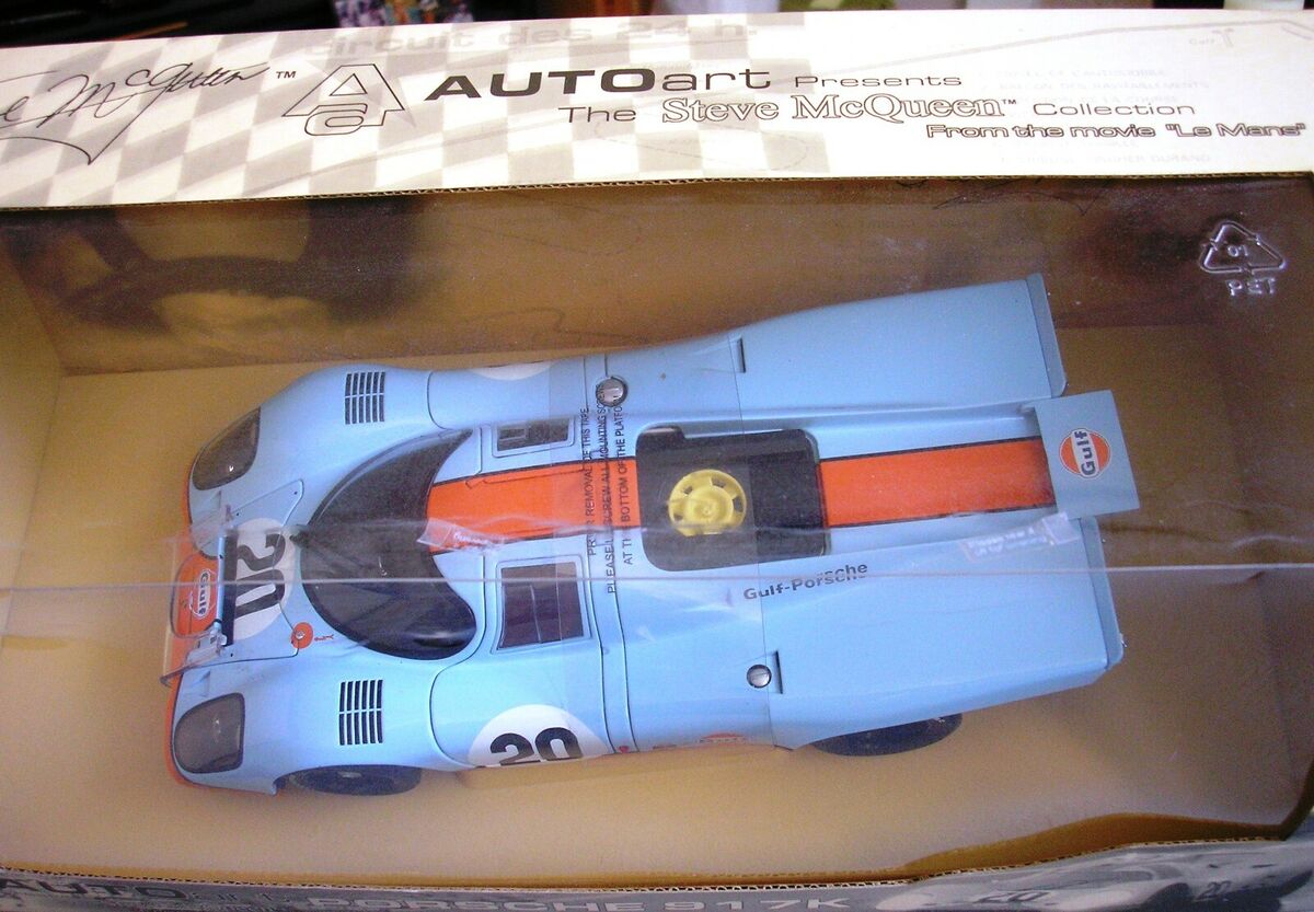 AUTOART AUTO ART - STEVE MCQUEEN - LEMANS - PORSCHE 917K AUTOART AUTO ART - STEVE MCQUEEN - LEMANS - PORSCHE 917K