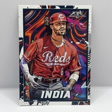 2022 Topps Fire Baseball Jonathan India Base #59 Cincinnati Reds