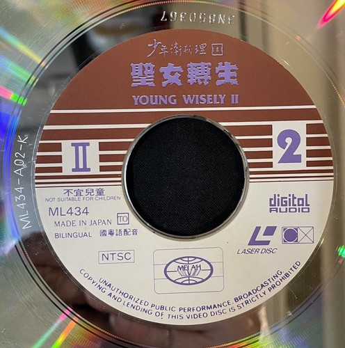 1993 吳大維李麗珍 吳家麗 少年衛斯理II聖女轉生 Chinese Movie Young Wisely II Laserdisc LD Hong Kong - Imagen 4 de 4