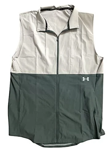 Under Armour Men's Vanish Hybrid Full-Zip Vest, Gray, Size Medium
Opens in a new window or tab