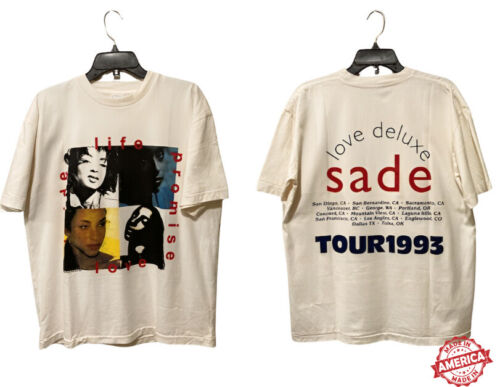 Sade vintage t shirts - Gem Sade vintage t shirts - Gem