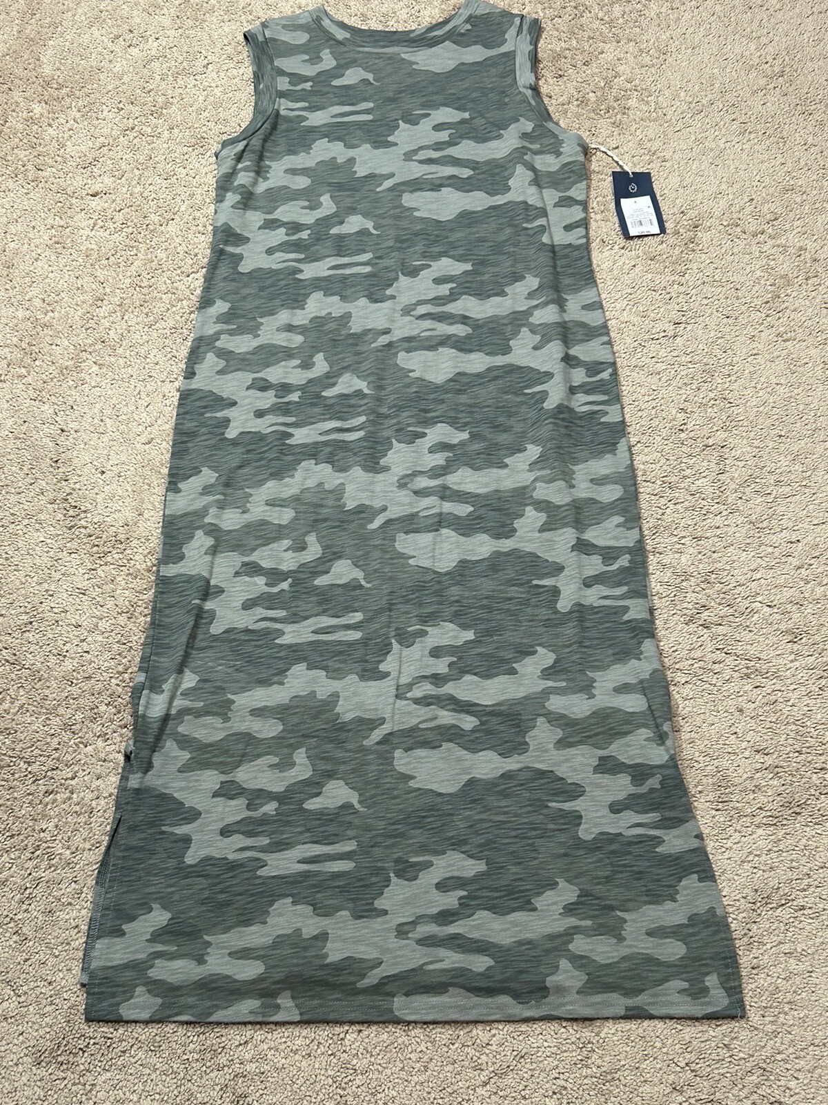 Univeral ThreadsWomens Dress Size Small NEW Multicolor Camo Print Sleeveless