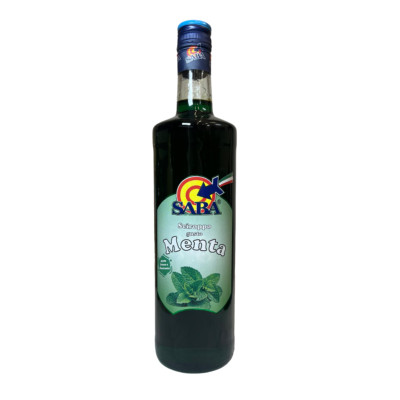 Saba Minzsirup 1000 ml - Karton 6 Stück