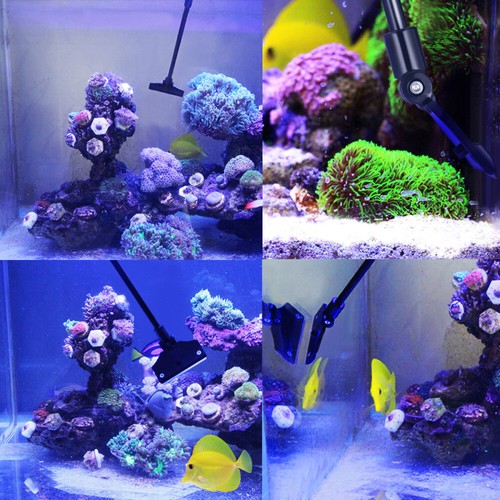 25" Aquarium Stainless Steel Algae Scraper Scrubber Glass Cleaner Fish Tank - Picture 7 of 12
