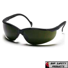 PYRAMEX VENTURE II SAFETY GLASSES 5.0 IR WELDING LENS SB1850SF Z87+ (1 PAIR)