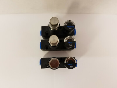 New In Box FESTO LRMA-QS-6 153496 Pneumatic Pressure Regulator