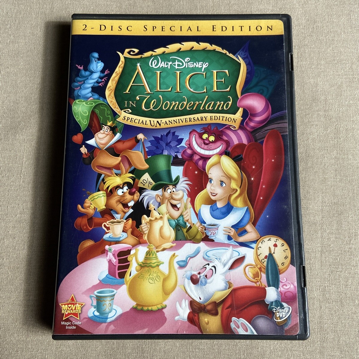 Walt Disney: Alice in Wonderland (DVD 1951 2-Disc Set Un