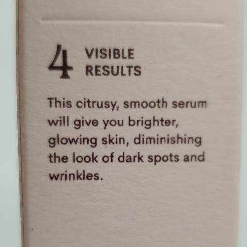 Fleur Bee Face Brightener Serum 1oz Nectar of Vitamin C Squalane Hyaluronic Acid - Picture 4 of 13