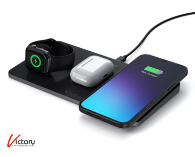 NEW Satechi Trio Wireless Charger with Magnetic Pad | ST-X3TWCPM | Charging Pad