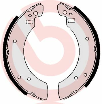 Brembo S 24 502 Bremsbackensatz FüR Ford-image