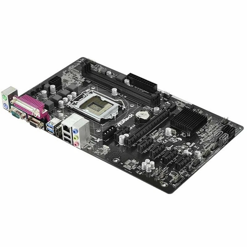 For ASROCK H81 PRO BTC Motherboard 6 GPU Slot Mining Board LGA1150