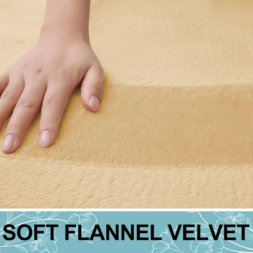 Alfombra de baño de espuma viscoelástica, 30x20, antideslizante, extra suave, absorbente, lavable a máquina Foto 3 de 4