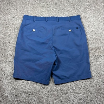 Peter Millar Salem Performance Golf Shorts Mens 35 Windsor Blue MS0EB82 WINB