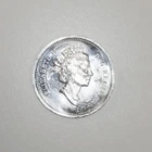 1992 Canada Silver Dollar  Stagecoach  25.1g Sterling .925  DAMAGED / MELT VALUE