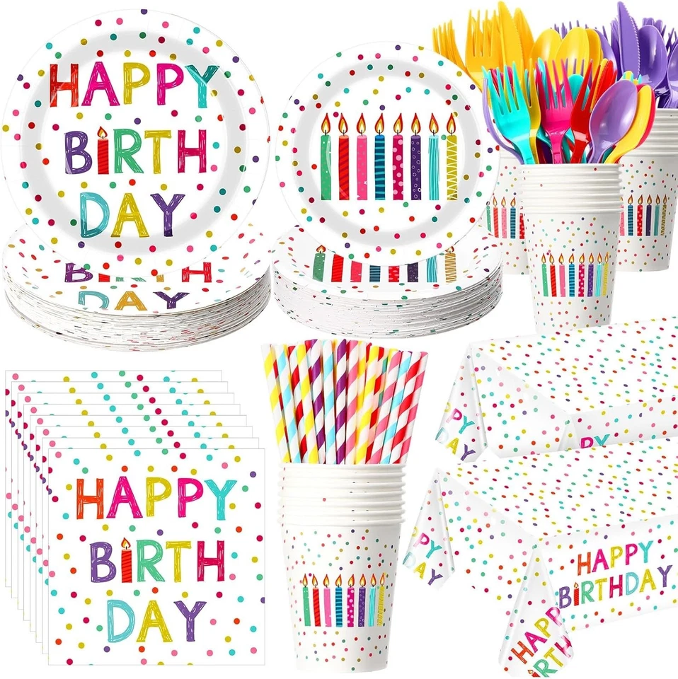 Birthday Party Decorations Set for 50 Guests - Image 3 of 4