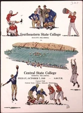 1949 Southeastern State College vs Central State College Football Program