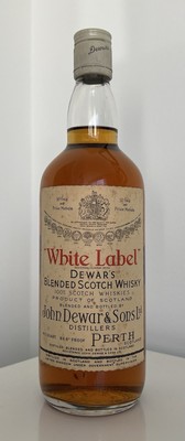 Dewars White Label 50er Jahre Blended Scotch Whisky 750ml