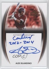 2014 Leaf Trinity Bronze Alex Blandino #A-AB1 Auto 0e5