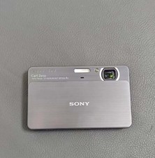 Sony Cyber-shot DSC-T700 10,1 megapixel fotocamera digitale zoom grigio inglese testato tutto buono