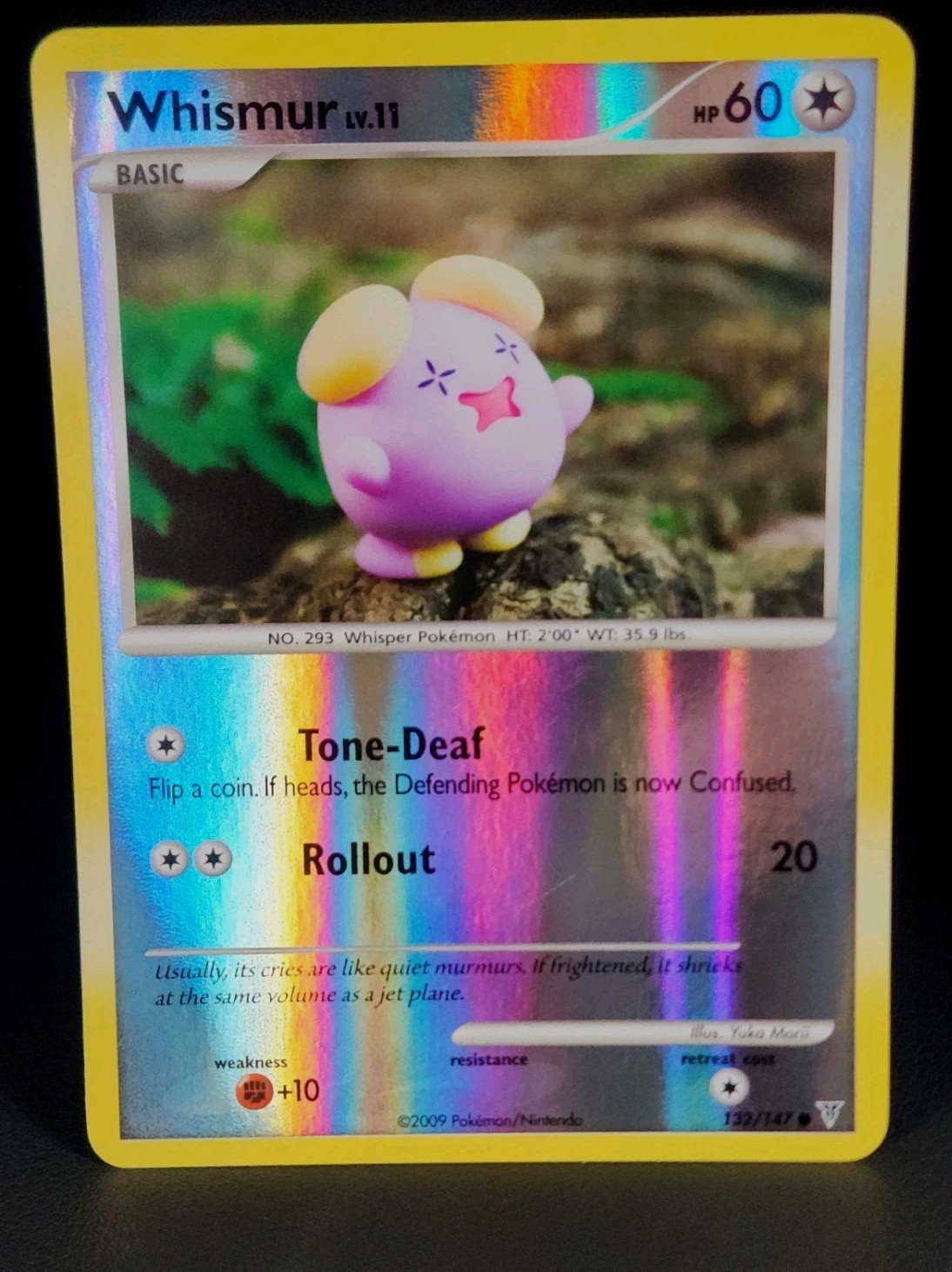 Pokémon TCG Whismur 132/147 Supreme Victors Reverse Holo Yuka Morri LP-NM