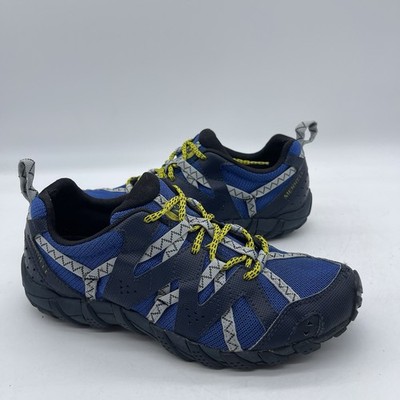 Merrell Waterpro Maipo 2 J034053 Men's Size 7 Hiking Shoes Blue Water Sneakers