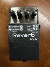 Boss RV-6 Reverb Guitar Pedal