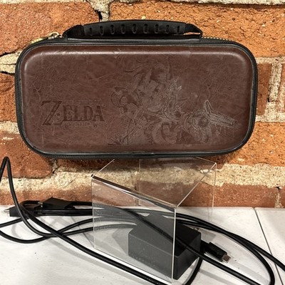 Nintendo Switch 32GB (+ 128GB Card) Black Gray w/ Zelda Case and