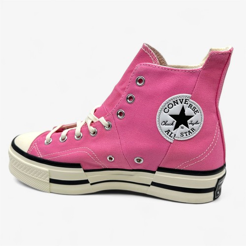 Converse Chuck 70 Plus Hi Oopsi Pink Egret Black Mens Size 10 Athletic Sneaker - 第 3/6 張圖片