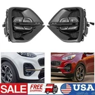 2x Front Fog Lamp LED Daytime Running Light DRL For KIA Sportage 2020 2021 2022
