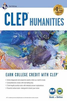 CLEP  Humanities Book + Online - Paperback, by Liftig Ph.D. Robert; - Very Good