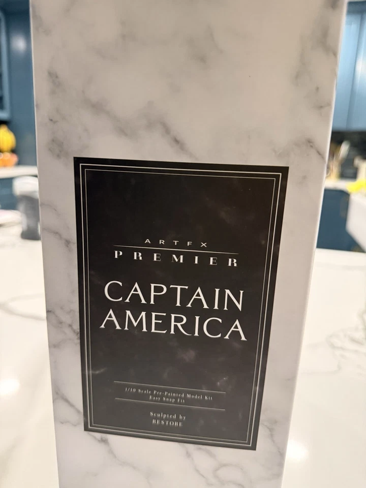 Figura Premier ARTFX Kit Modelo Capitán América por Kotobukiya Escala 1/10 Foto 2 de 4