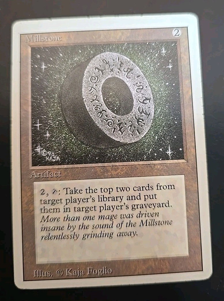 Millstone Revised Edition MTG Regular Moderately Played 