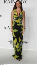 Zara Women's Long Printed Dress Multicoloured Size S Ref 3323/308