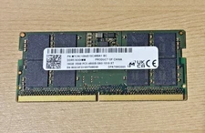 MICRON 16GB DDR5-4800 PC5-38400 SO-DIMM Laptop Memory (1x16GB) RAM Fully Tested