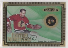 2019 Upper Deck Stature Century Momentous Green 10/99 Glenn Hall #CM-2 HOF 5ui