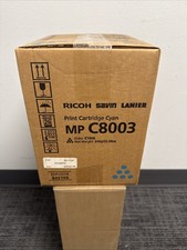 Ricoh MP C8003 Toner Cartridge 842199 Cyan 47,000 Page Genuine OEM Sealed NEW
