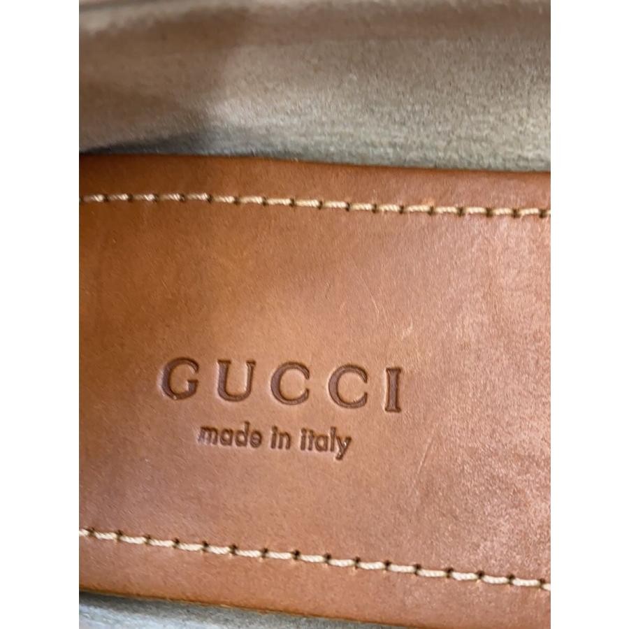 GUCCI Women's Leather Loafers Dress Shoes Size:34/JP:21 White 141119K Authentic thumbnail 5