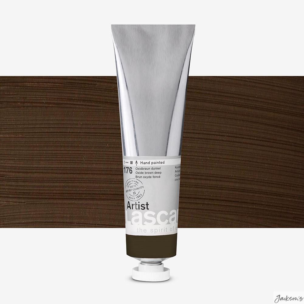 Lascaux Artist Acrylic Paint Tube 45ml Oxide Brown Deep For Art And Decor