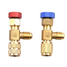 2pcs (R410+R22) air conditioning adapter liquid safety valve R22 External Thread