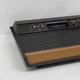 Untested Looks Nice Atari 2600 Console CX-2600A - Woody Wood Grain
