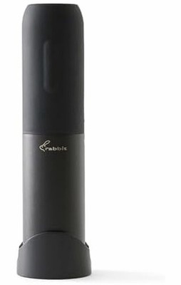 Rabbit Automatic Electric Corkscrew Black FACTORY SEALED NEW