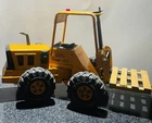 Vintage Tonka Orange Mighty Forklift Great Condition