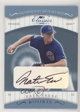 2001 Donruss Classics Rookie Significant Signatures Nate Frese #114 Auto 1u6
